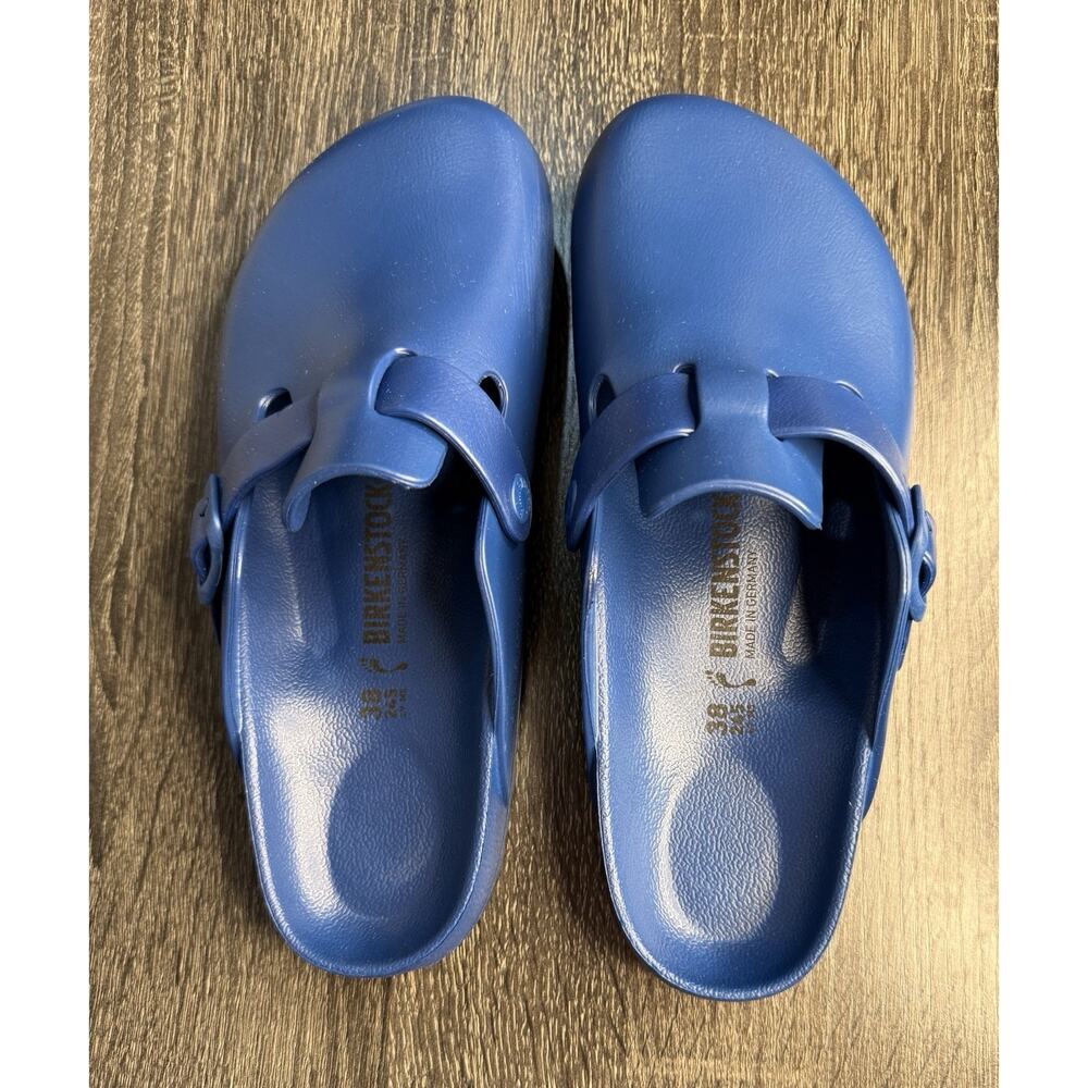 Birkenstock Boston EVA Navy Blue Clogs Women’s 7 Narrow Fit 1026260 (S060) - Picture 5 of 6